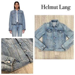 🆕 HELMUT LANG Square Shoulder Denim Jacket 🆕